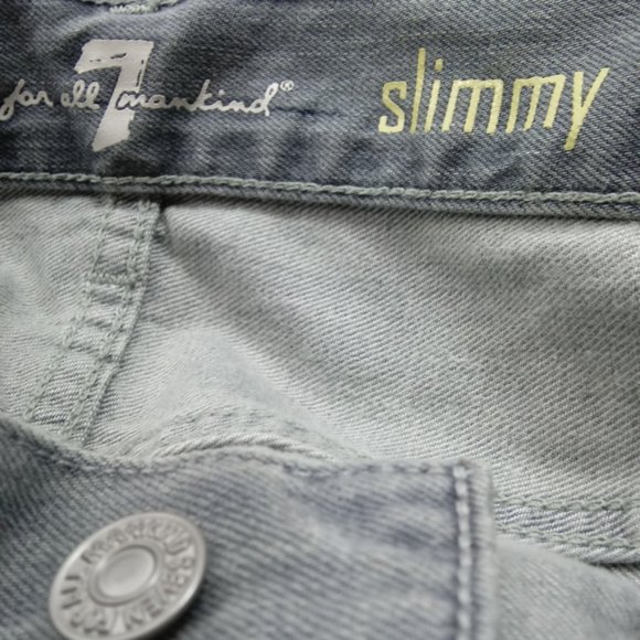 7 For All Mankind -'SLIMMY' Straight Leg Jeans - Picture 5 of 8